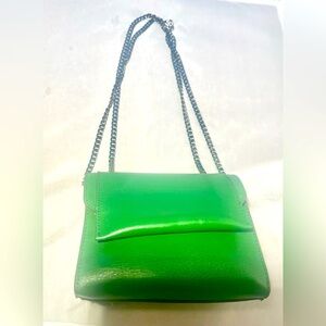 NWOT ANDIATA GREEN MINI PURSE